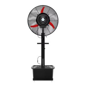 Hot Selling 30-Inch Industrial Air Mist Humidifier Spray Fan Electric Floor-Standing Water Cooling Fan for Outdoor Car RV Metal